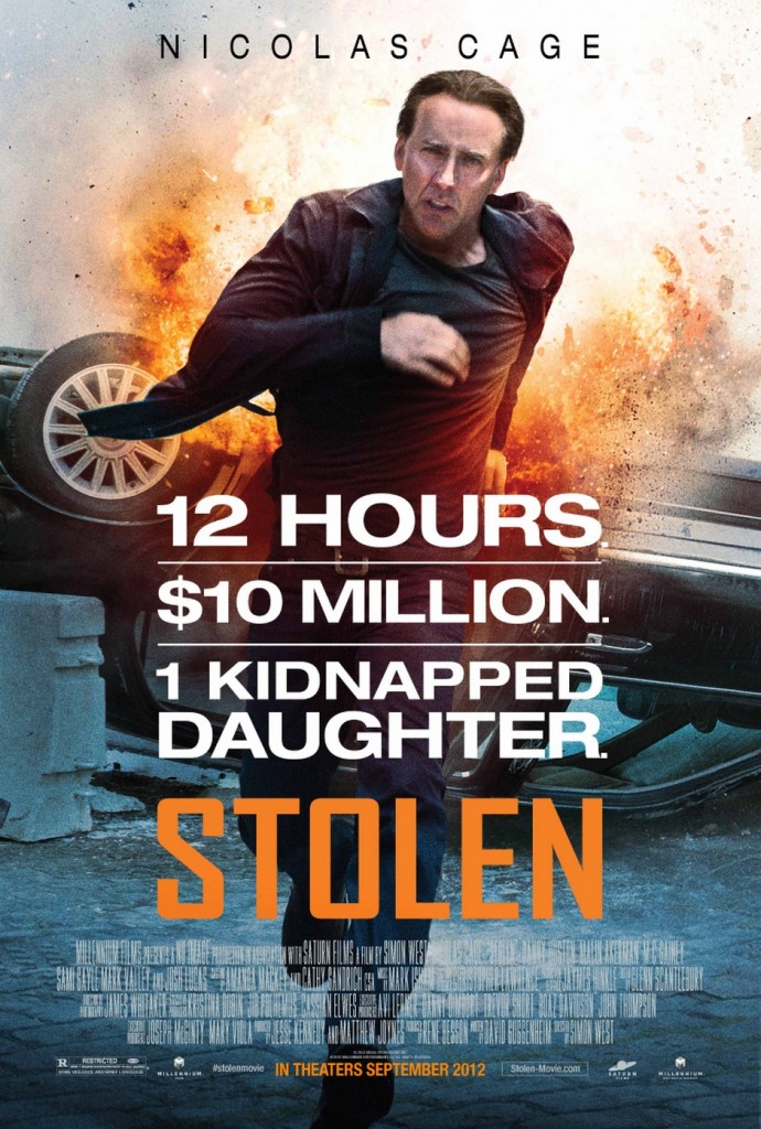 Stolen Movie poster 2012