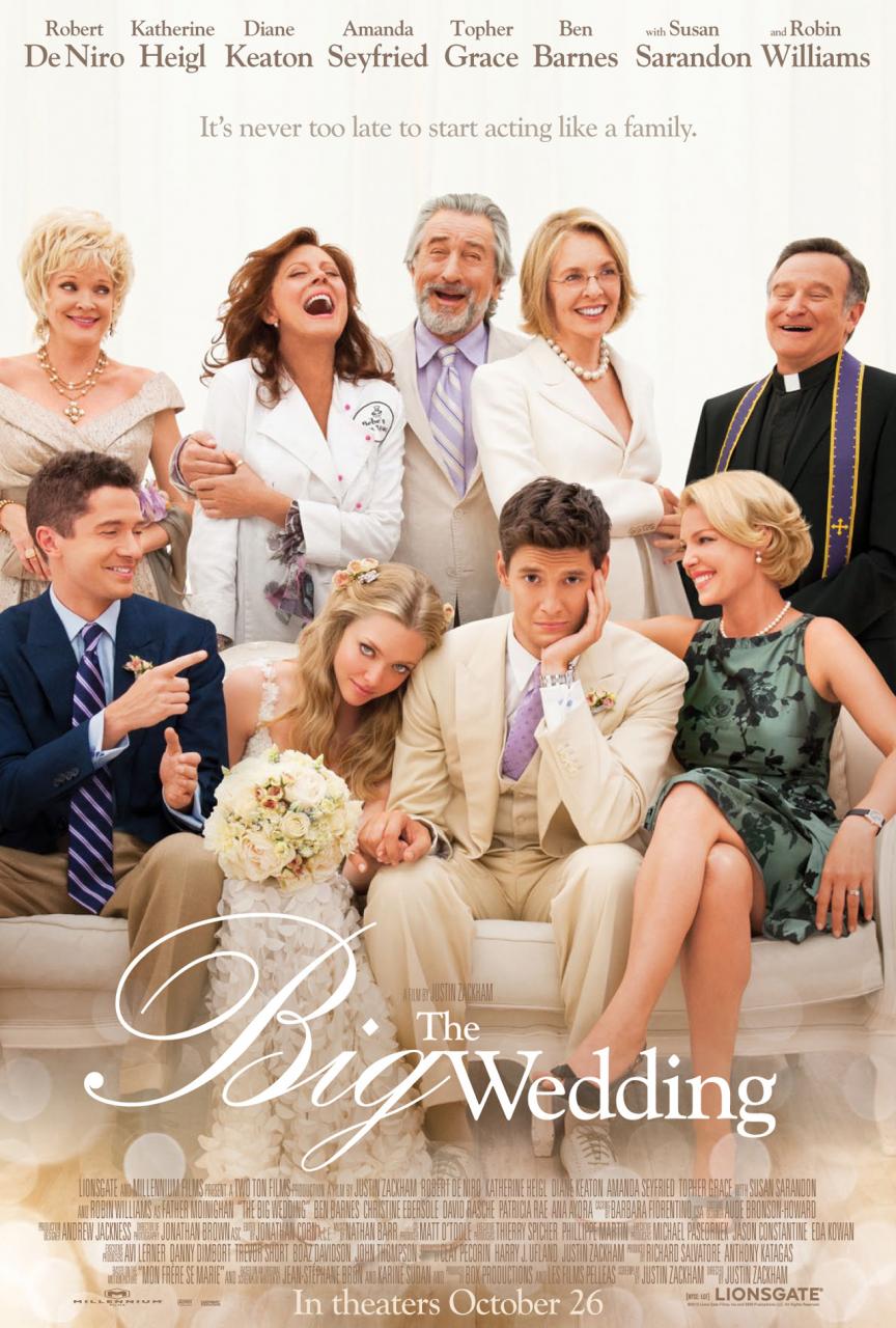 The Big Wedding Movie Poster And Trailer 2012