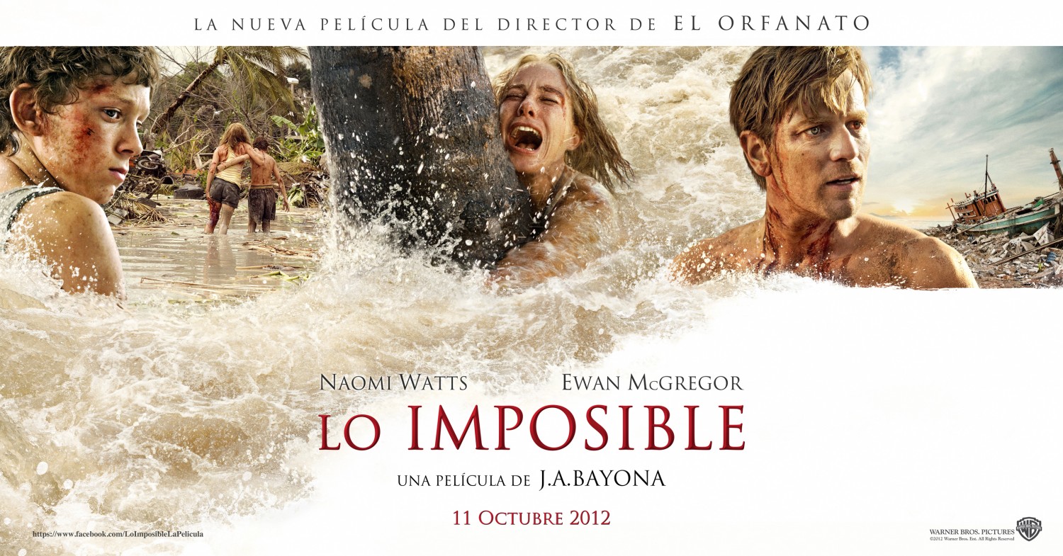 The Impossible Movie poster 2012