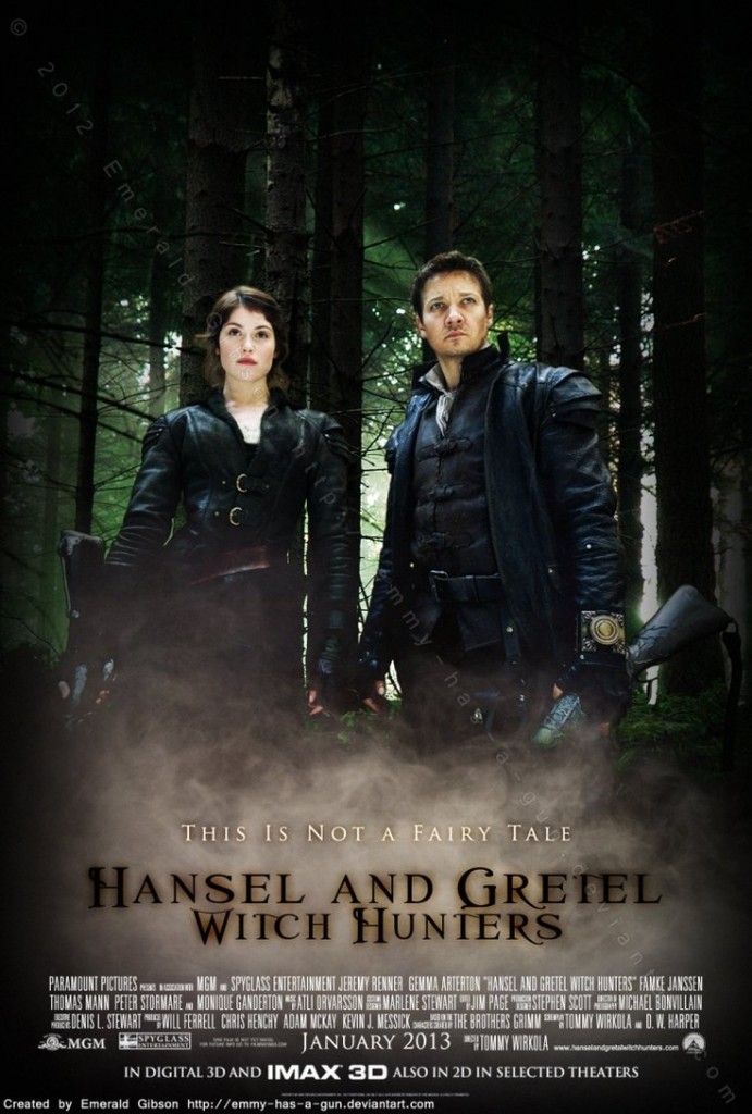 Hansel and Gretel - Witch Hunters Poster 2013