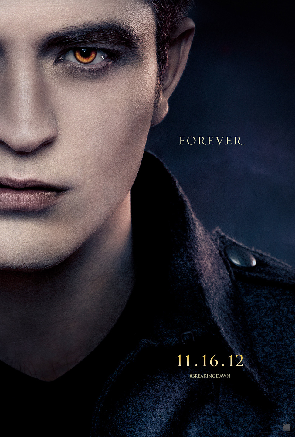 Robert Pattinson Twilight Breaking Dawn Part 2 Poster