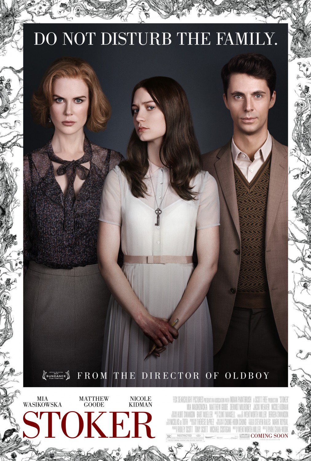 Stoker Movie Poster 2013