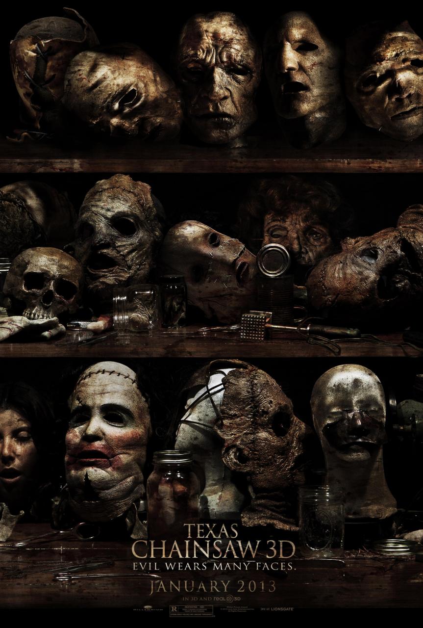 Texas Chainsaw 3D Movie Poster 2013