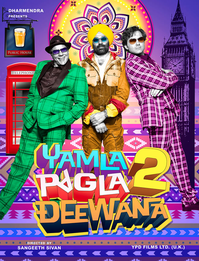 Yamla Pagla Deewana 2 Movie Poster 2013