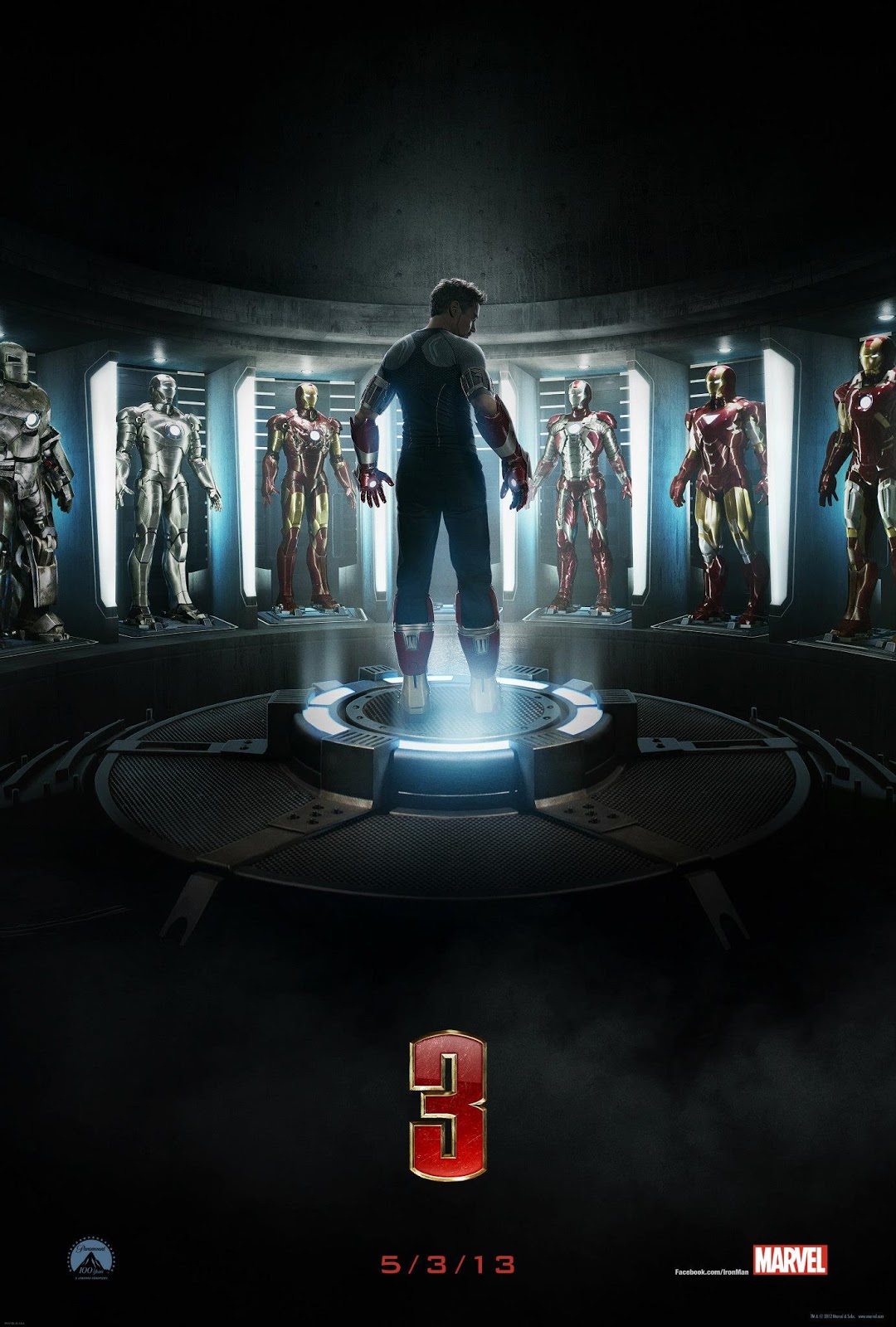 Iron Man 3 Poster Teaser 2013