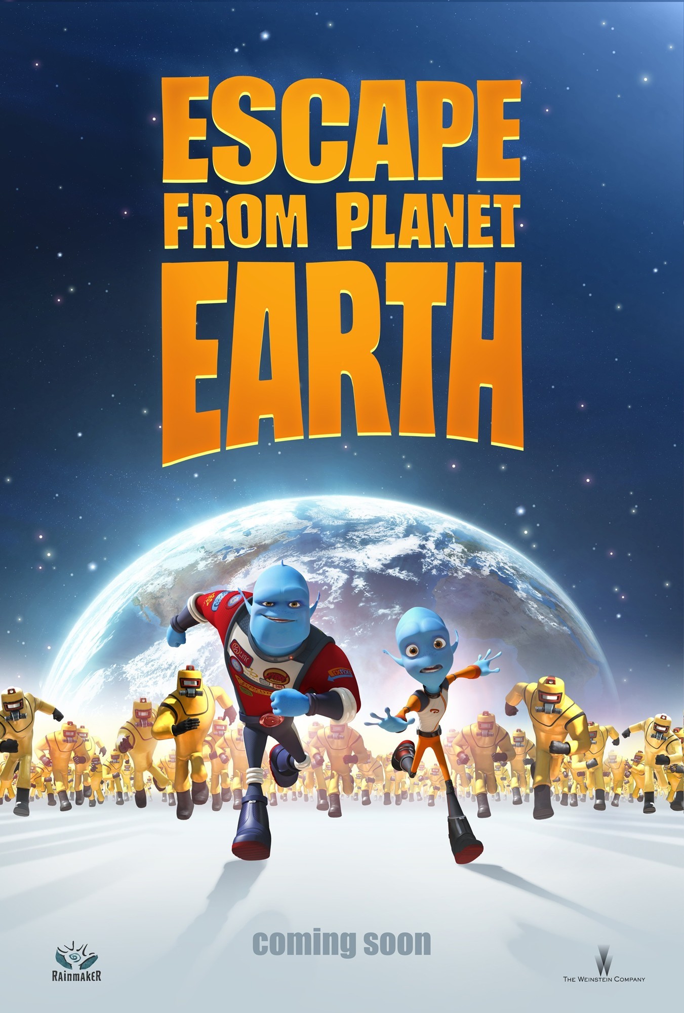 Escape From Planet Earth Movie Poster 2013