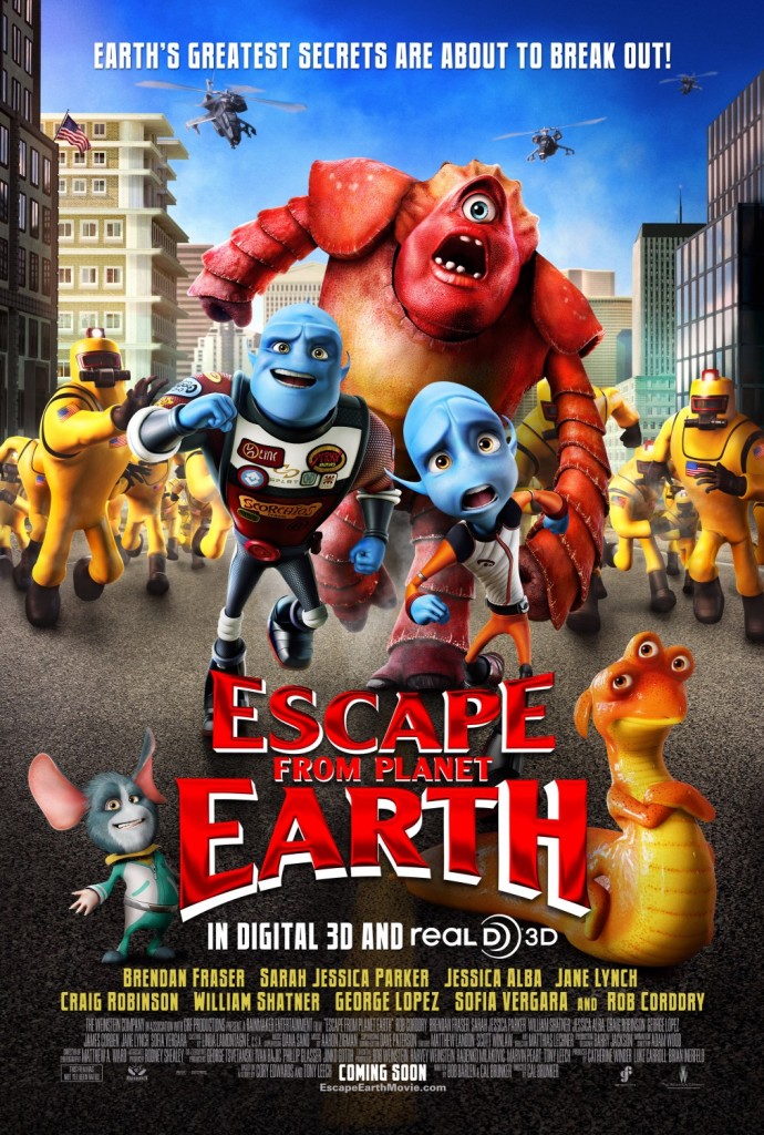 Escape from Planet Earth Movie Poster 2013