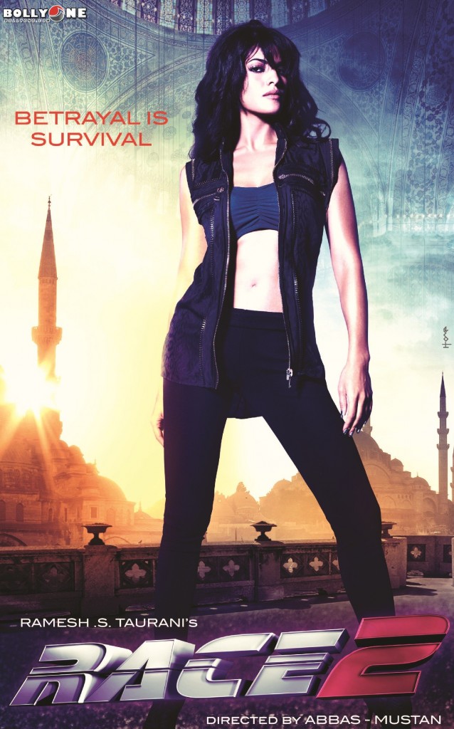 Race 2 Jacqueline Fernandez First look Poster Race 2 Jacqueline Fernandez First look Poster
