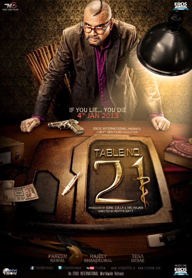 Table No 21 Movie Poster 2013