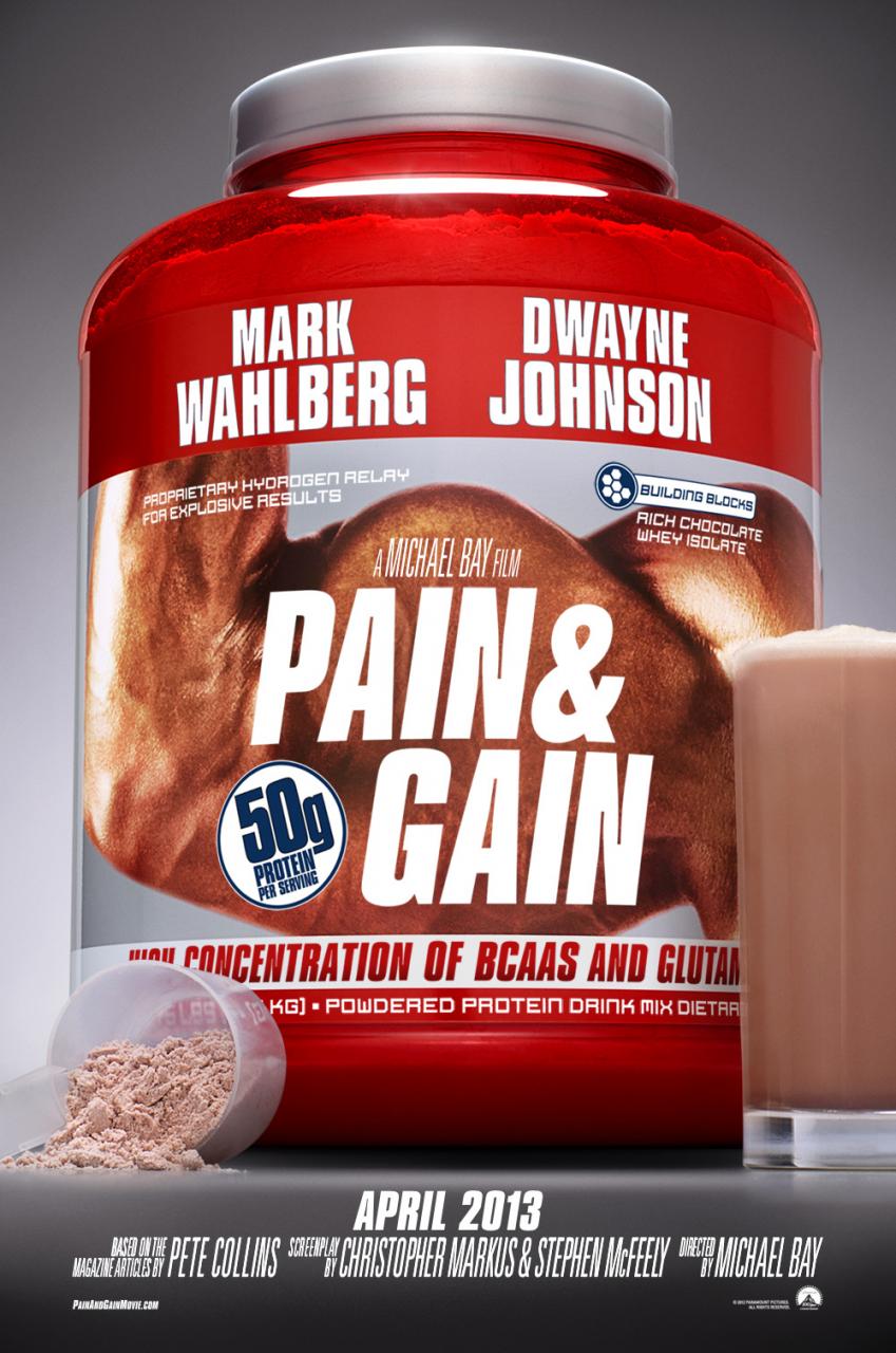 Pain & Gain First Poster