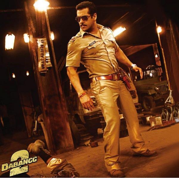 Salman Khan as Chulbul Pandey in Dabangg 2 Movie Review