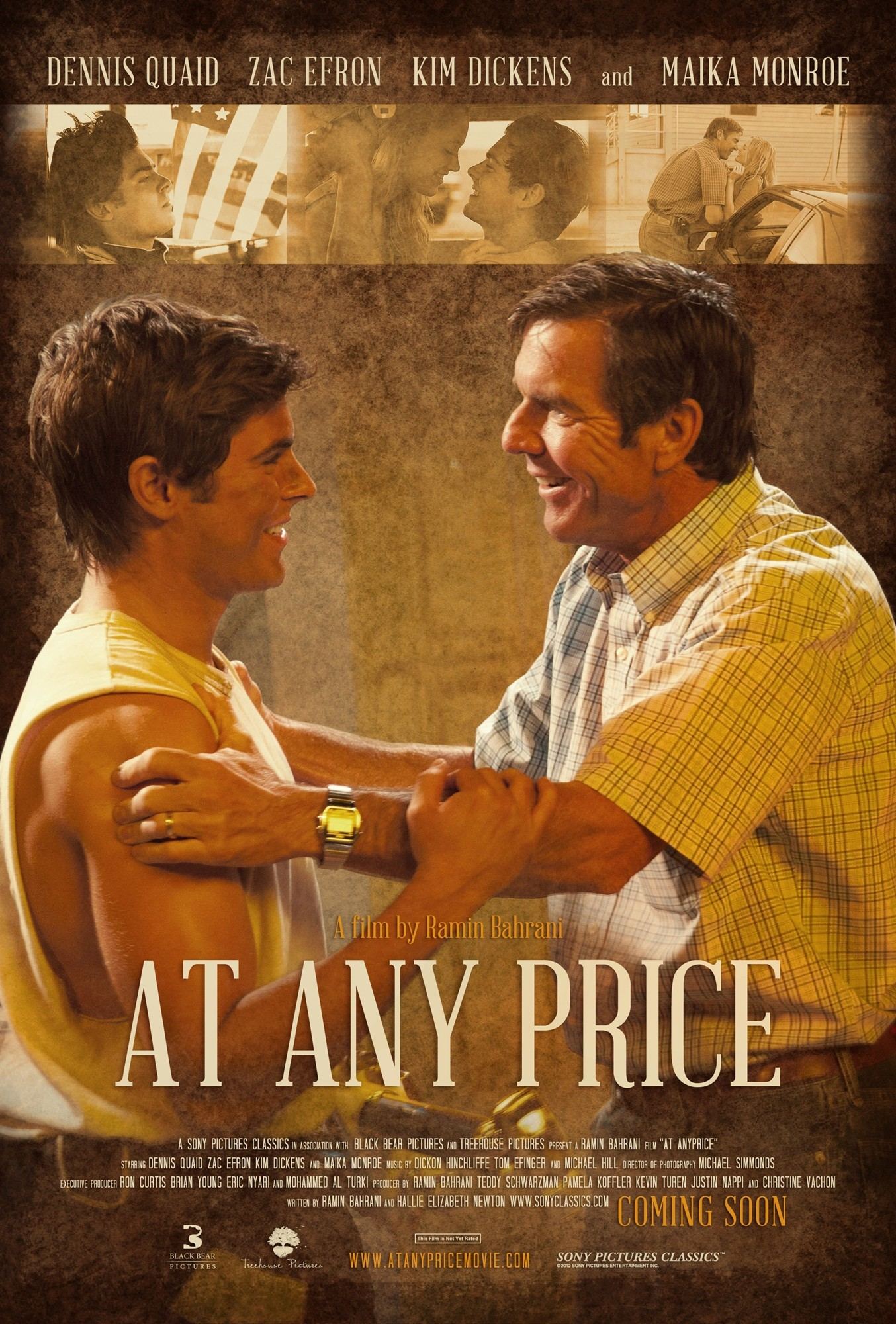 At Any Price Movie poster 2013