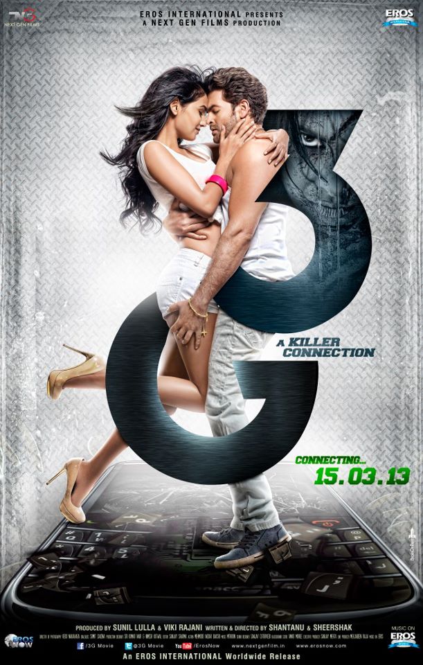 Brand New Poster of '3G' Featuring Neil Nitin Mukesh & Sonal Chauhan