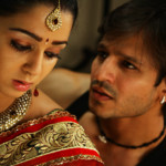 Charmi and Vivek Oberoi in Hot Sexy Scene of the movie Zilla Ghaziabad