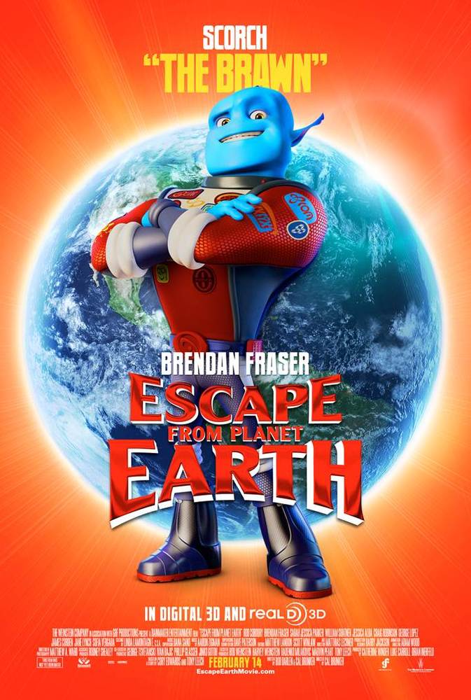 Escape From Planet Earth - Brendan Fraser as Scorch Supernova