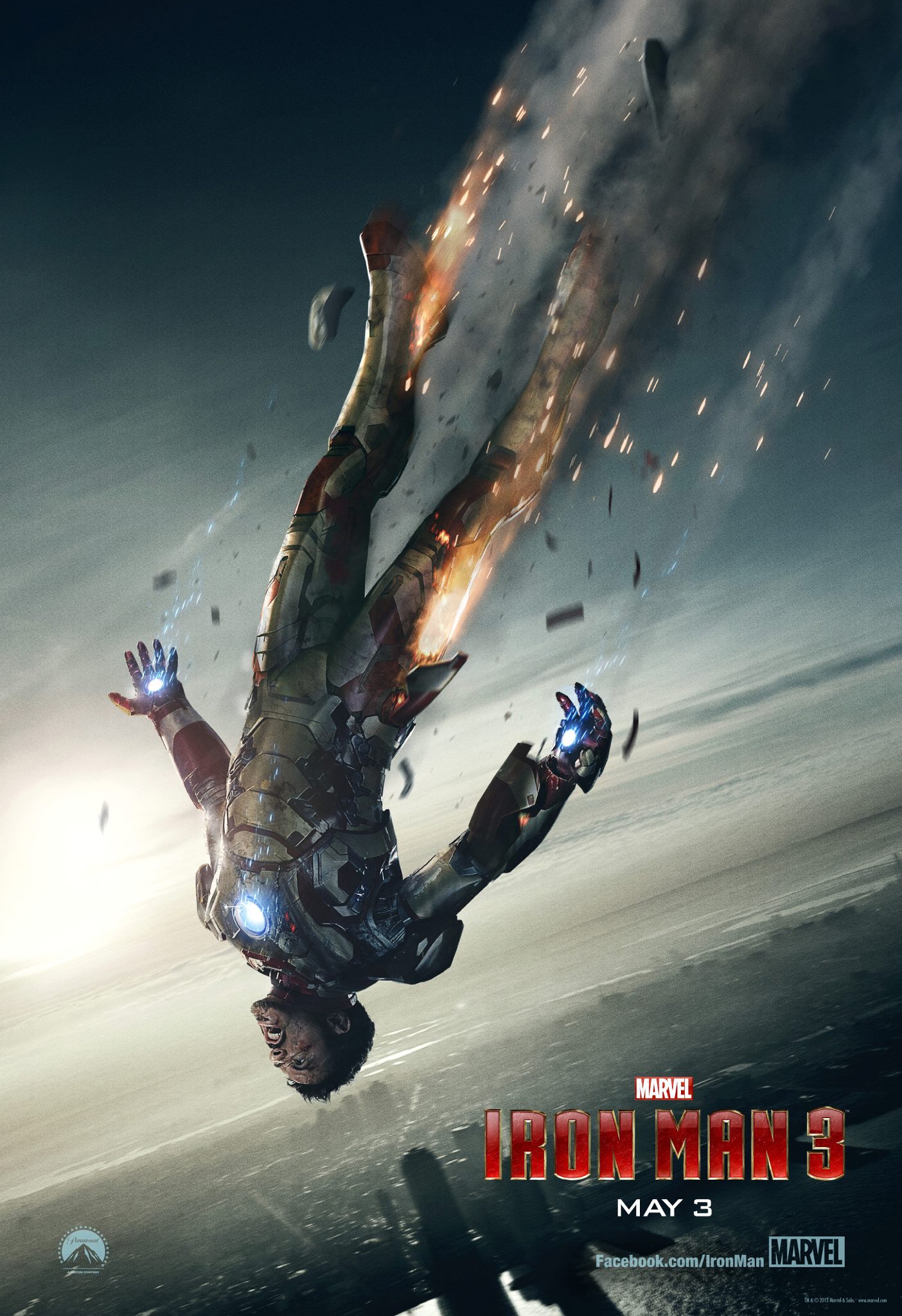 IRON MAN 3 Second Official Poster for Marvel’s