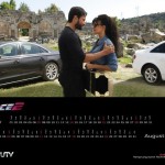 July-August With Saif Ali Khan and Jacqueline Fernandez in Race2 Audi 2013 Calendar