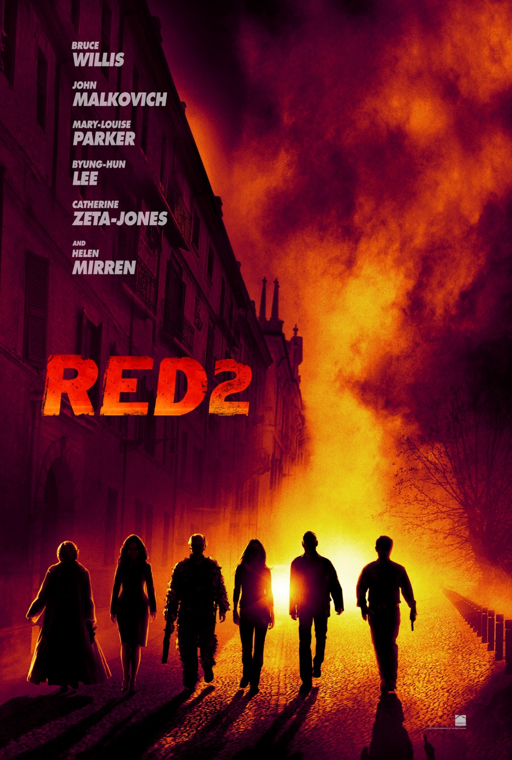 RED 2 Movie Poster 2013