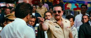 Sanjay Dutt As Police wala Look of the movie Zilla Ghaziabad