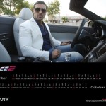 Sep-Oct With John Abraham in Race2 Audi 2013 Calendar