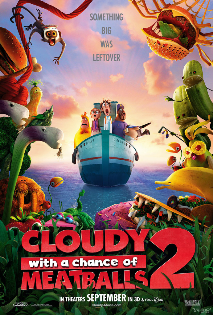Cloudy With a Chance of Meatballs 2 Movie Poster 2013