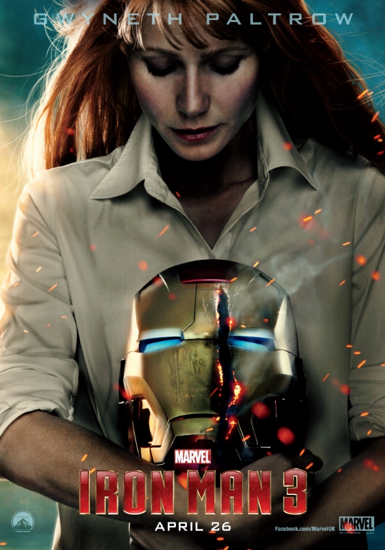 Iron Man 3 Charcter Posters - Gwyneth Paltrow
