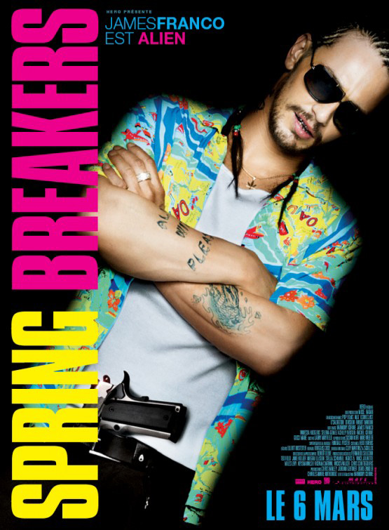 James franco- International Spring Breakers Posters