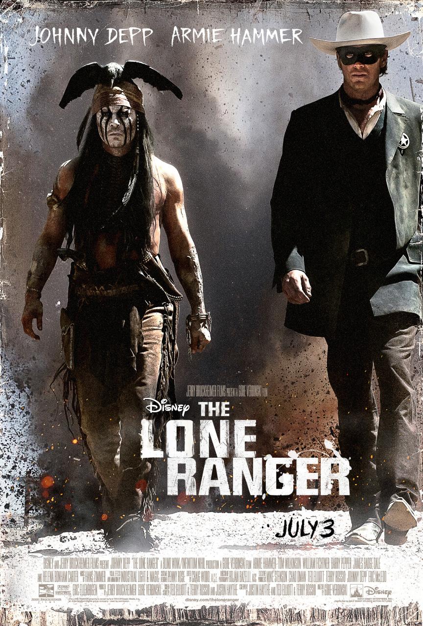 The Lone Ranger Movie Poster 2013