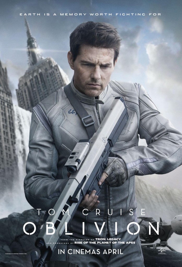 Tom Cruise in OBLIVION Character Posters