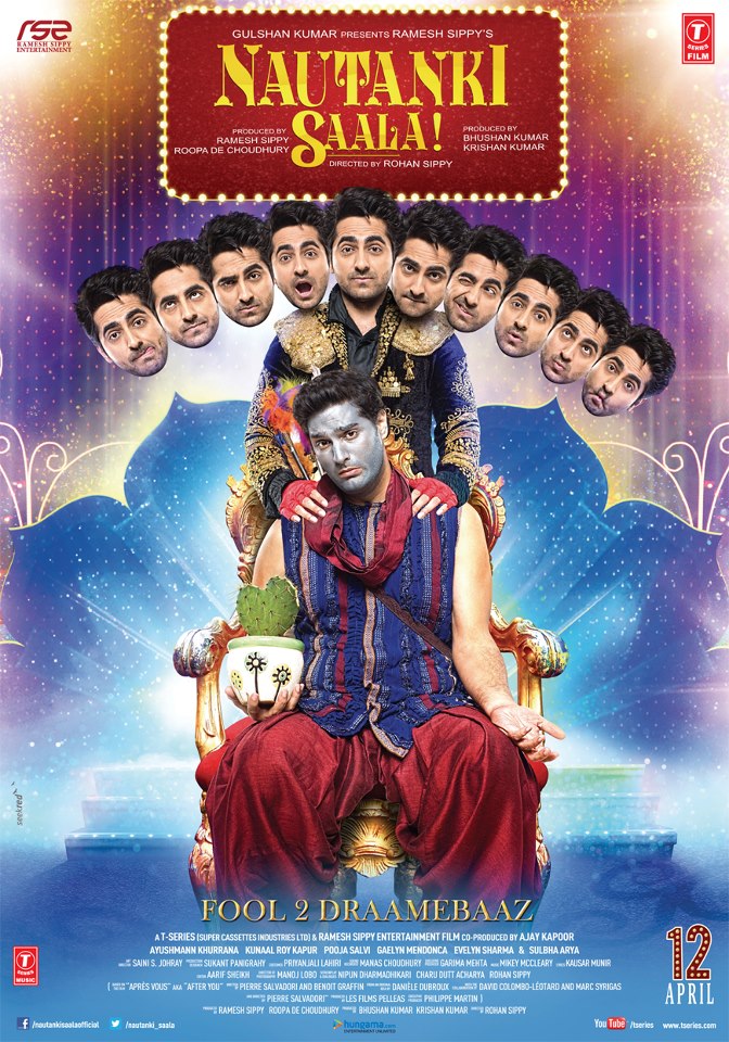 First Poster of Ayushmann Khurrana Nautanki Saala