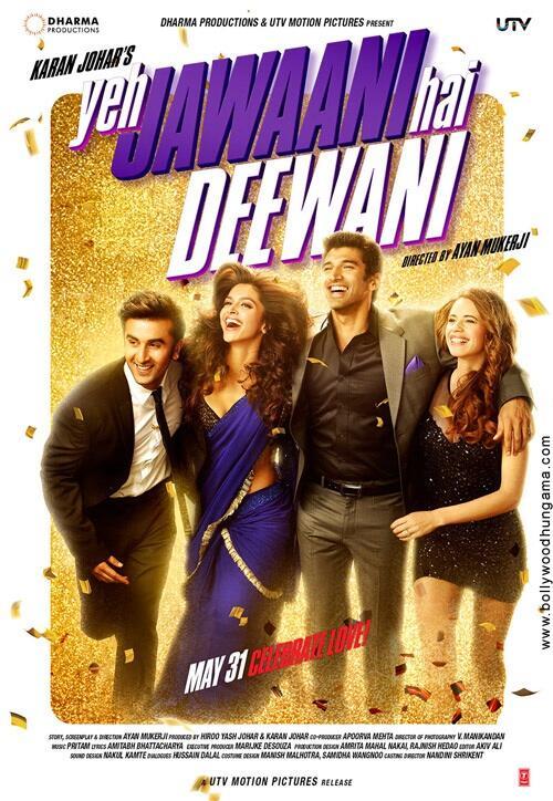 Yeh Jawaani Hai Deewani Brand New Poster
