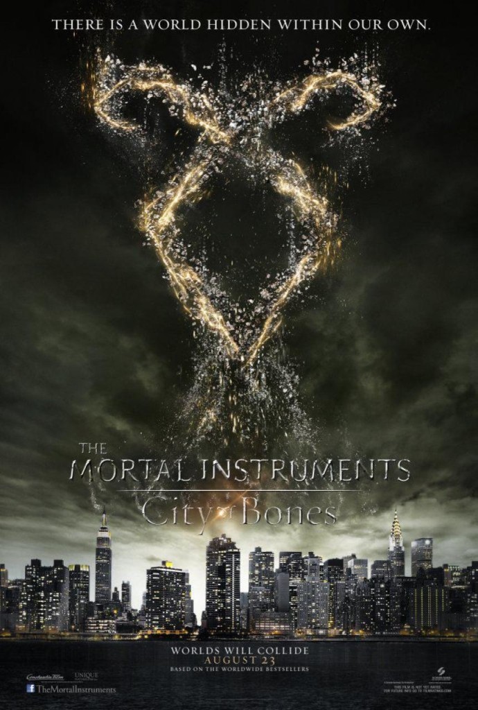 The Mortal Instruments City of Bones Teaser Poster