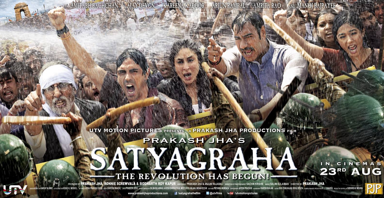 Satyagraha Movie Poster