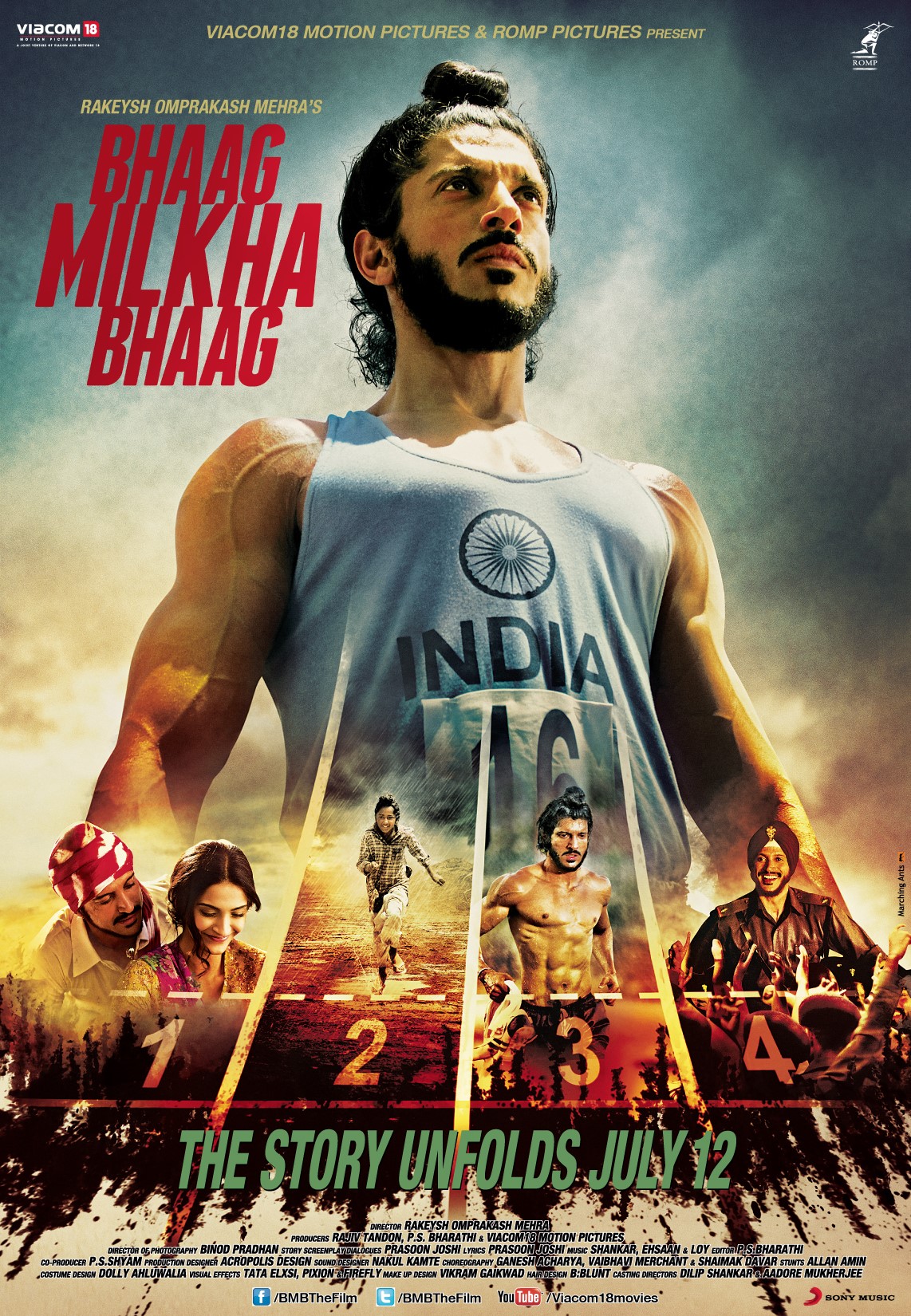 Bhaag Milkha Bhaag Movie Poster