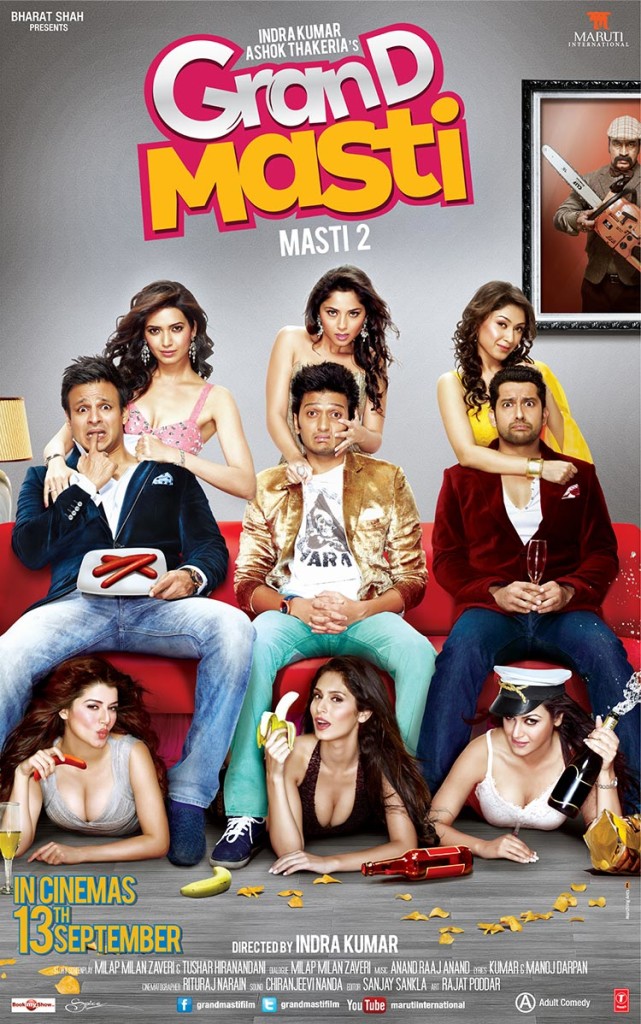 Grand Masti Movie Poster 2013