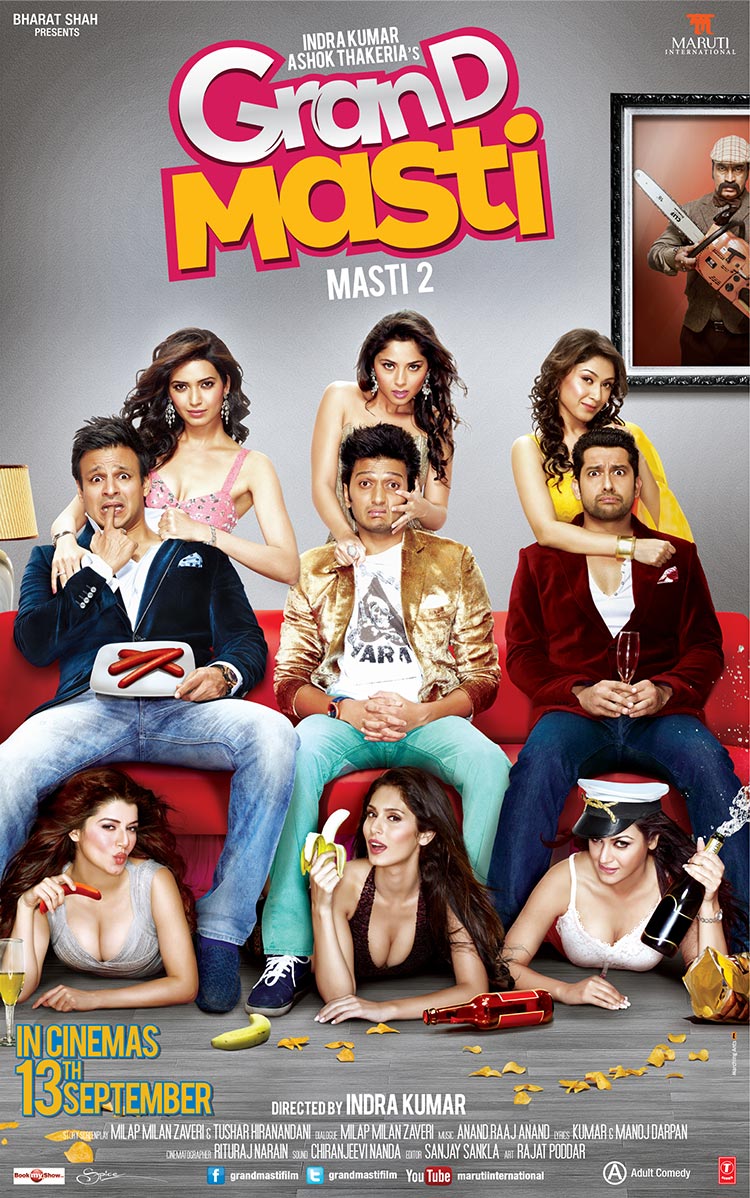 Grand Masti Movie Poster 2013