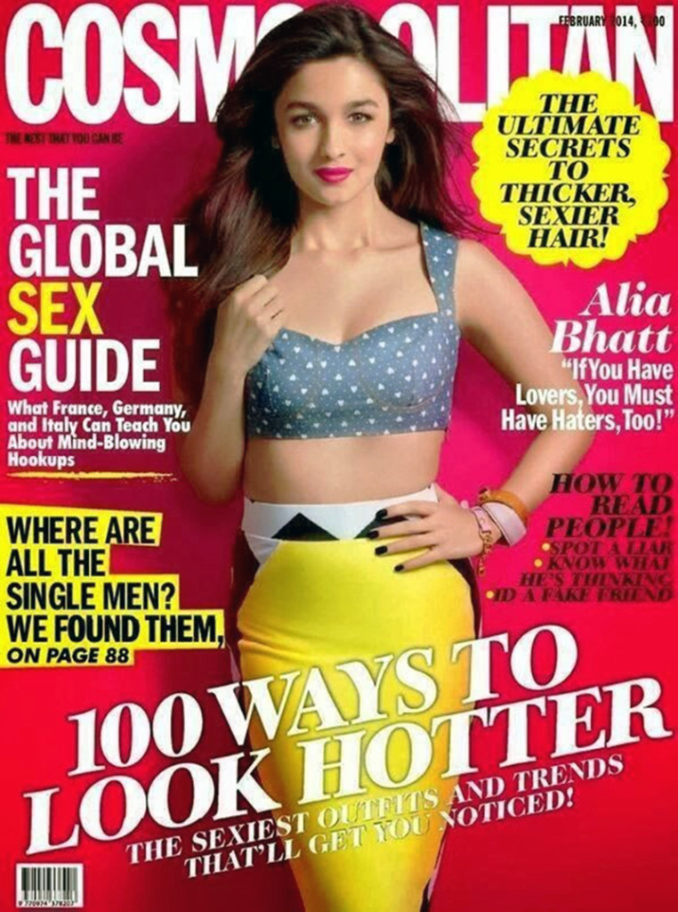 Alia Bhatt on Cosmopolitan Magazine Cover