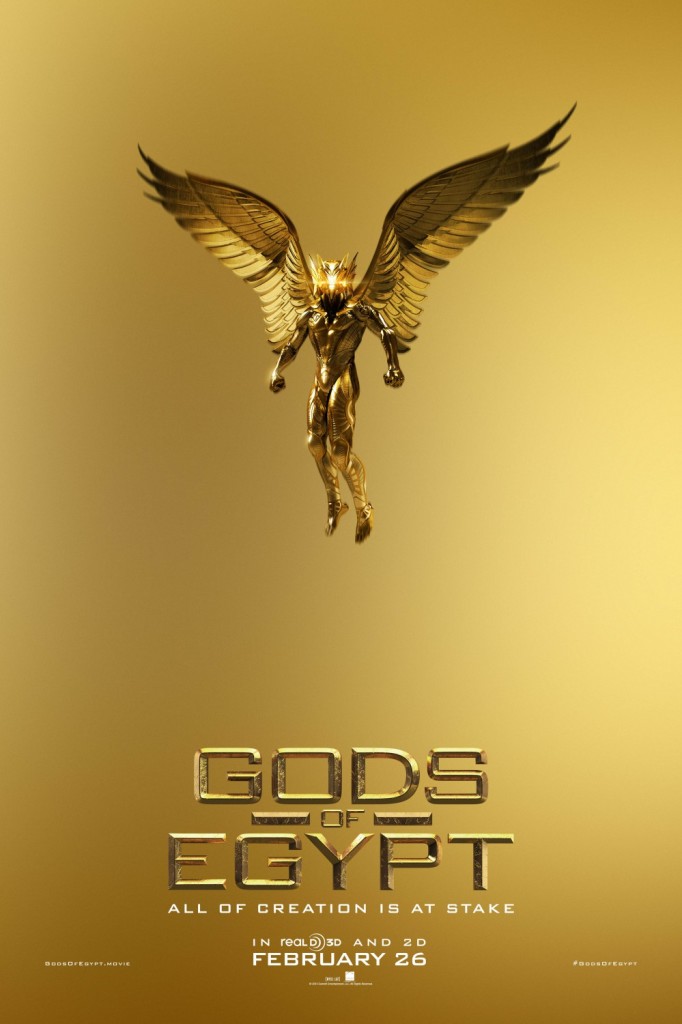 Gods of Egypt Poster 3- India Release