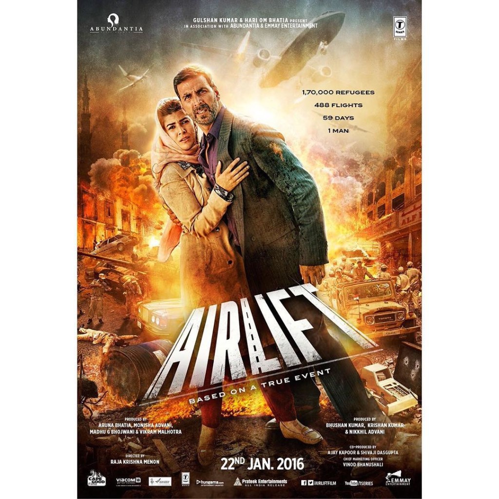 Airlift Poster 2- India Release
