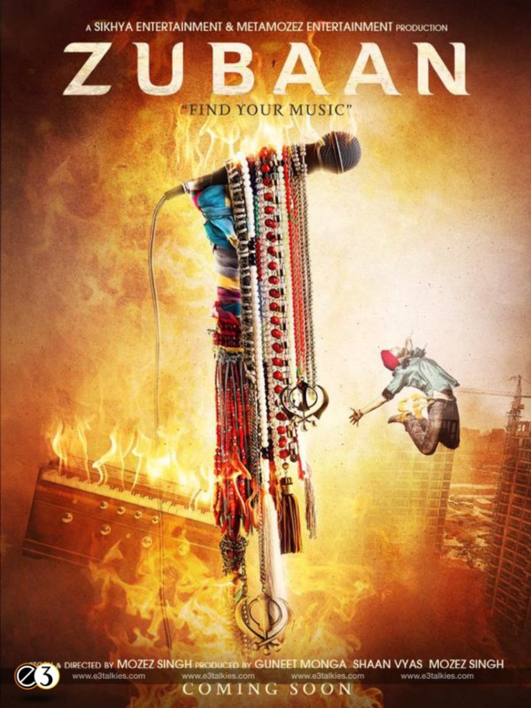 Zubaan  Poster 2- India Release