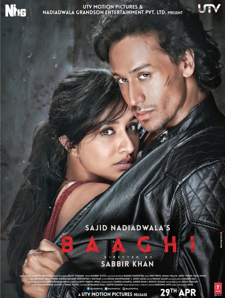 Baaghi Poster - India Release