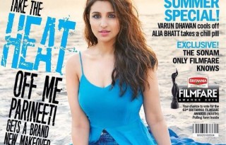 Parineeti Chopra Filmfare Magazine Cover Photoshoot April 2016