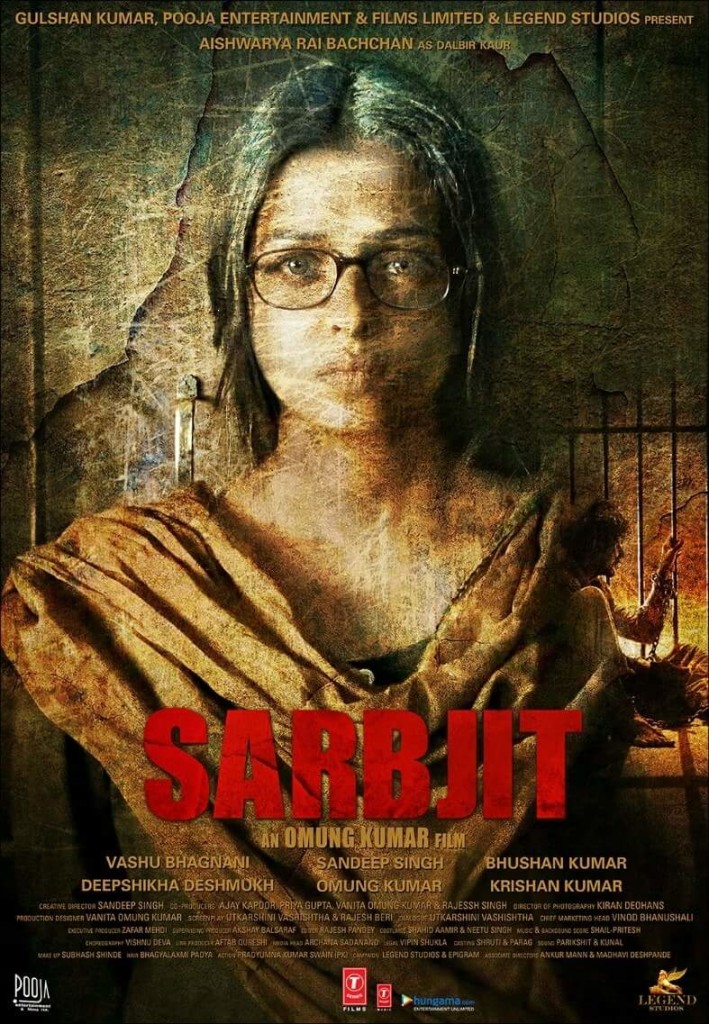 Sarbjit Poster - India Release