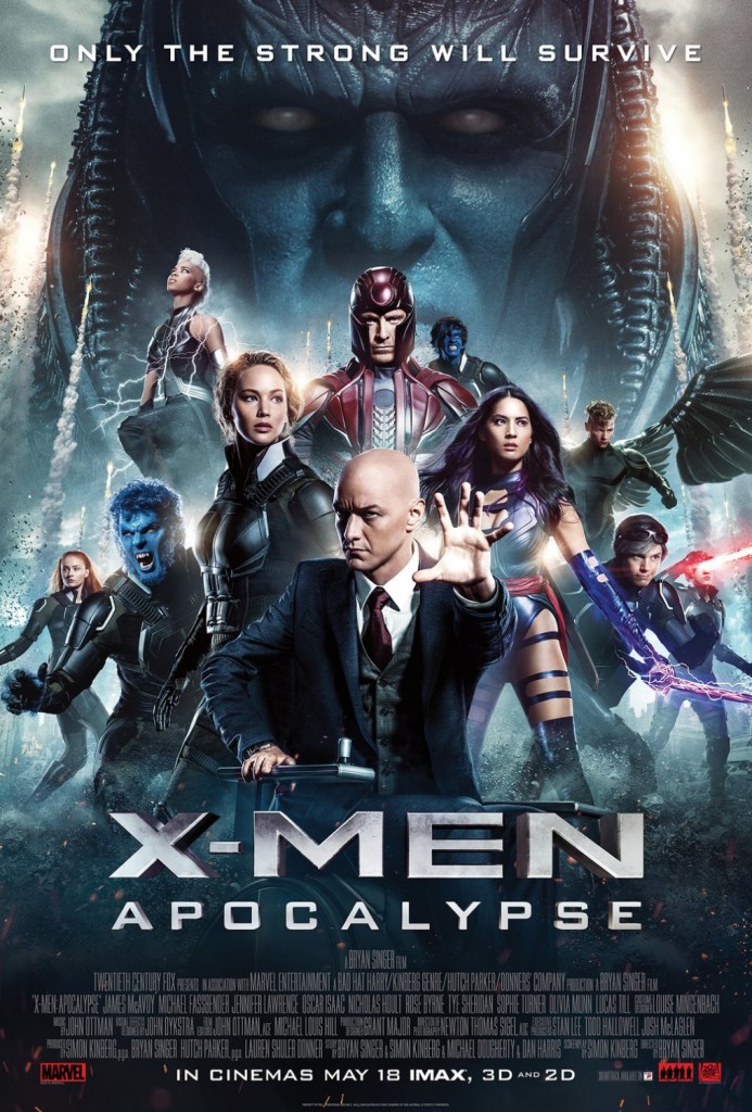 X-Men- Apocalypse Poster - India Release