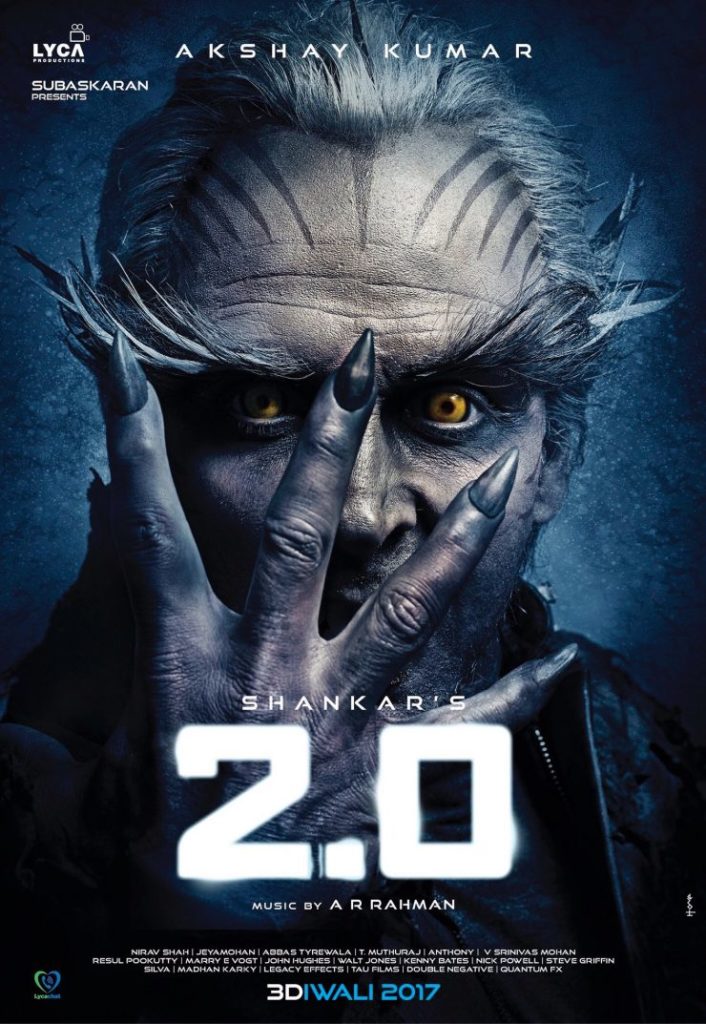 First Look of Akshay Kumar in Robot 2.0 Launched