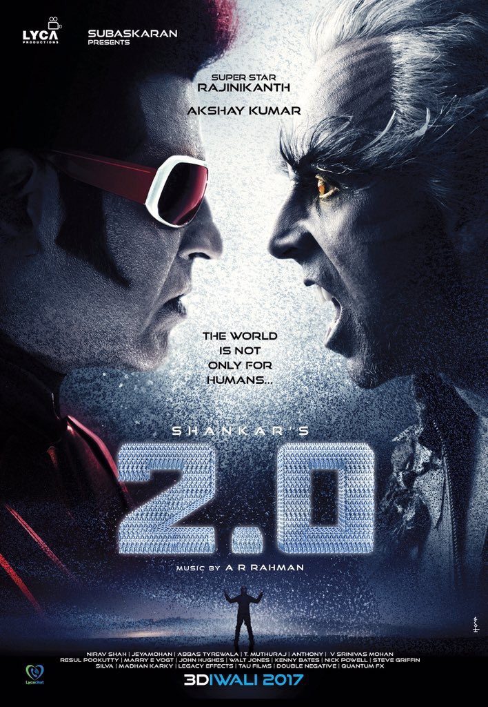 First Look of Rajnikanth & Akshay Kumar in Robot 2.0 Launched