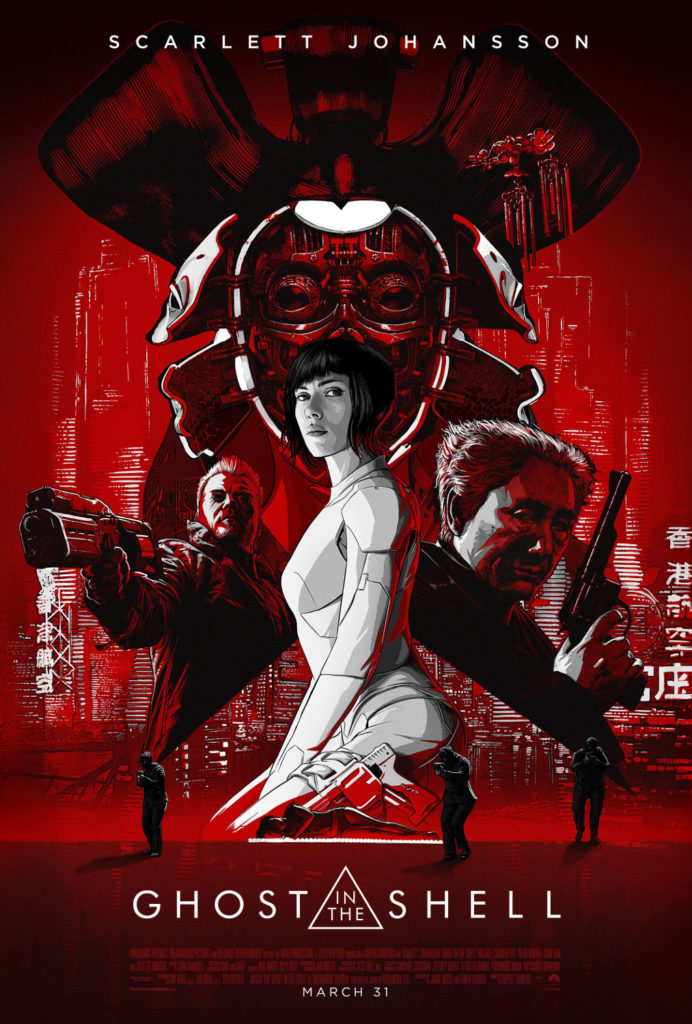 Ghost in the Shell Movie Poster 2 - India Release 2017