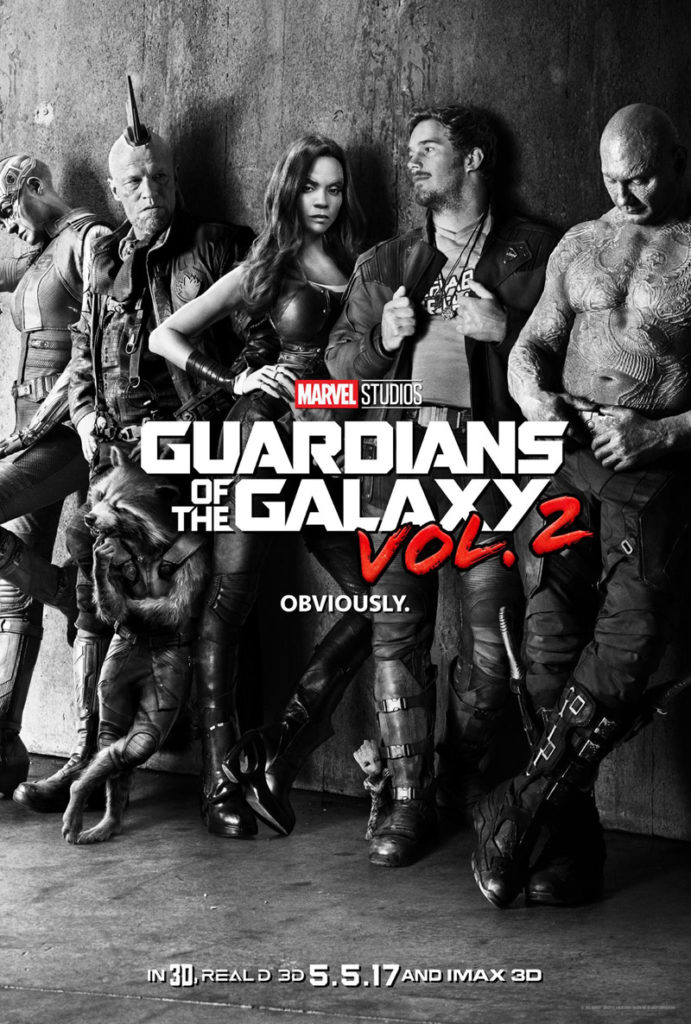 Guardians of the Galaxy Vol. 2 Poster 1- India Release