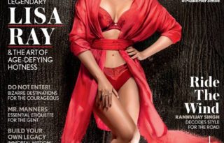 Lisa Ray On Maxim India Magazine November 2016 Cover
