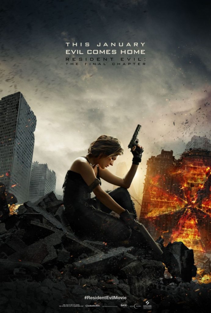 Resident Evil- The Final Chapter Poster 2 - India Release